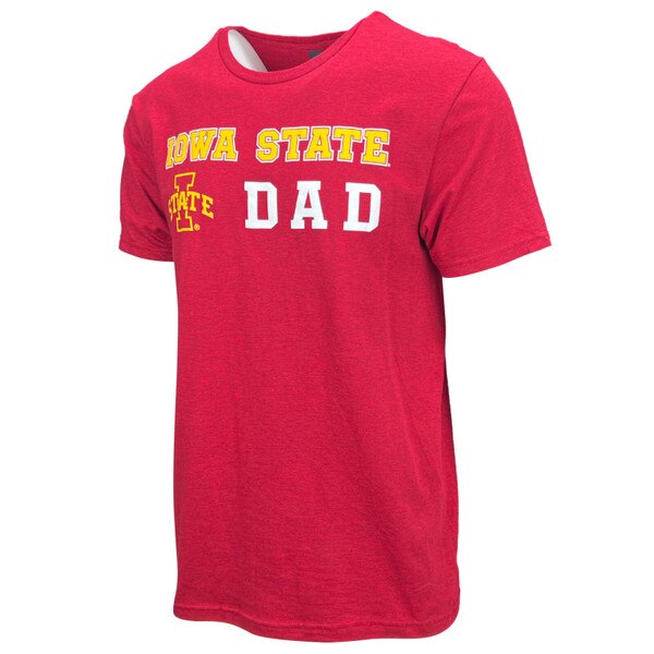 College House 2024 I-State Dad Heather Cardinal T-Shirt
